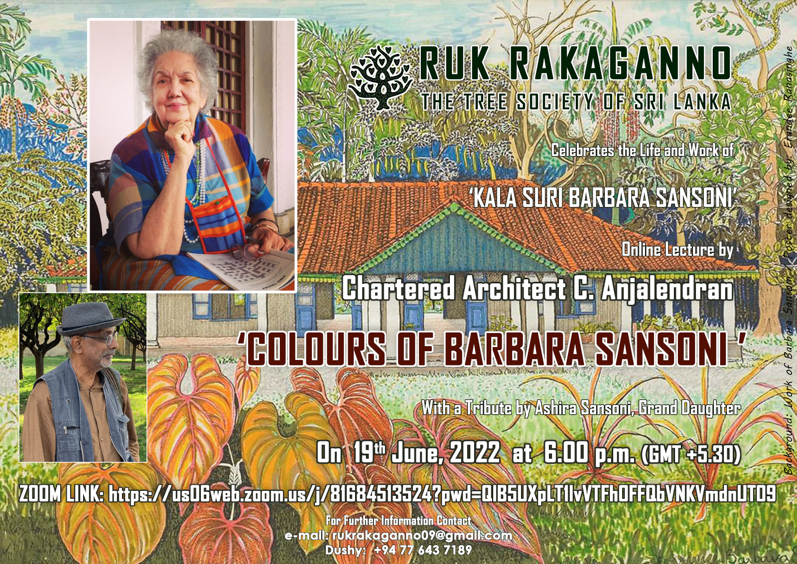 Colours of Barbara Sansoni By C. Anjalendran.