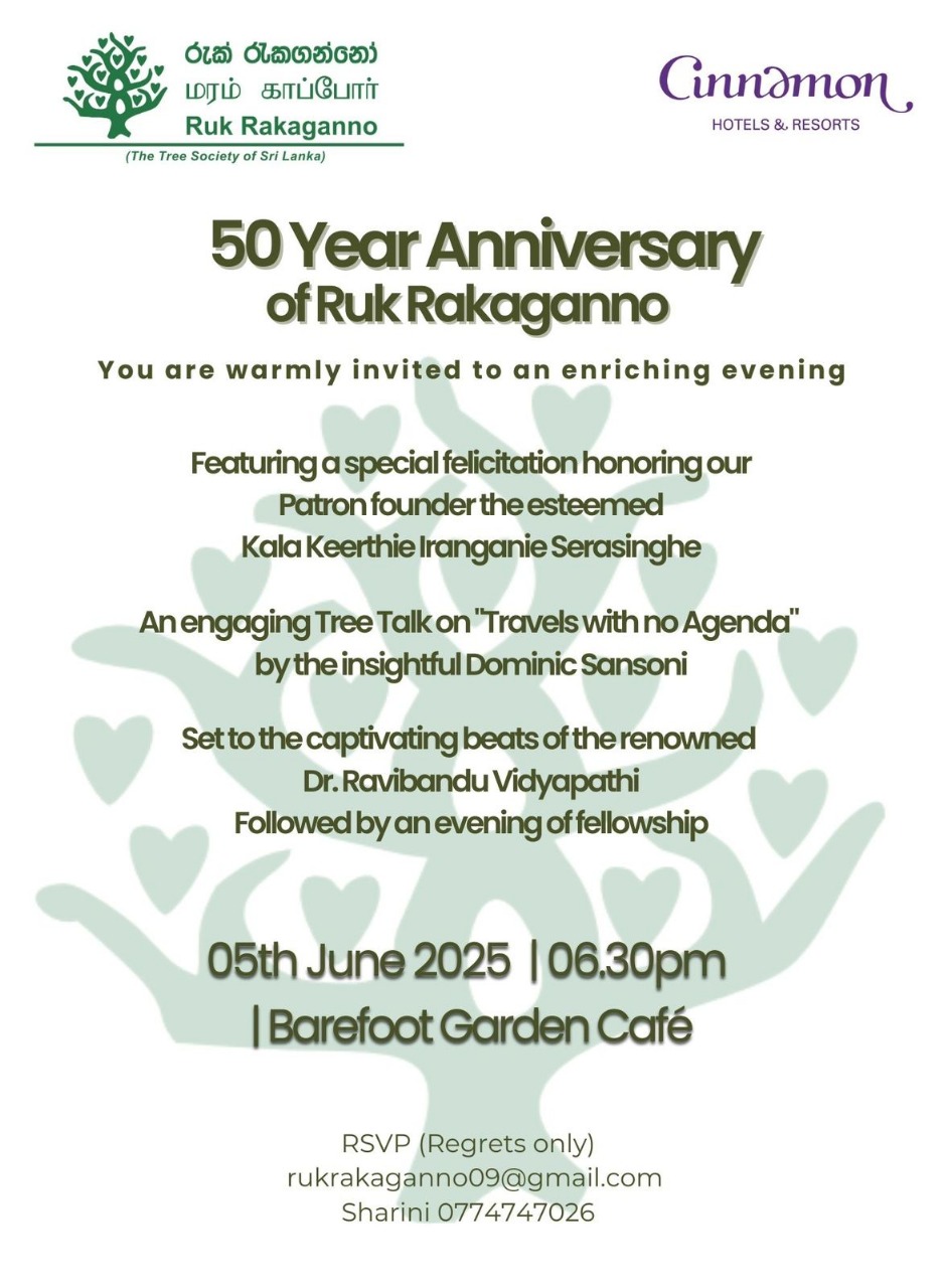 Join us in celebrating 50 years of Ruk Rakaganno
